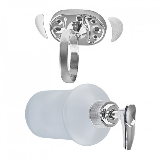 Дозатор для жидкого мыла настенный (стекло) Zerix AFB-0127 (ZX5062)