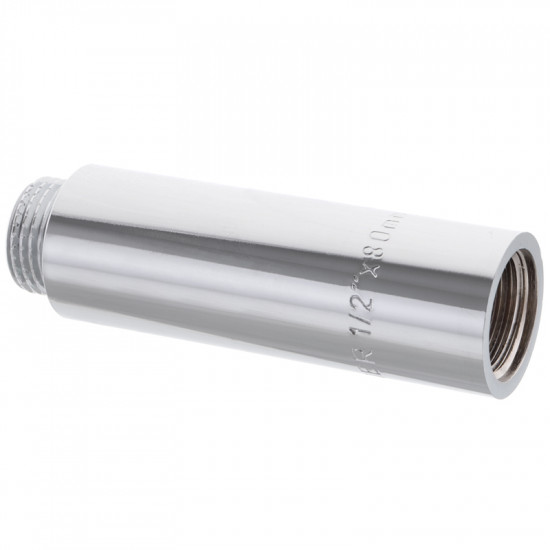 Подовжувач 1/2" 80мм (хром) Koer KF.E06-80.CHR (KF0101)