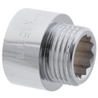 Подовжувач 1/2" 15мм (хром) Koer KF.E06-15.CHR (KF0093) Подовжувач 1/2" 15мм (хром) Koer KF.E06-15.CHR (KF0093)