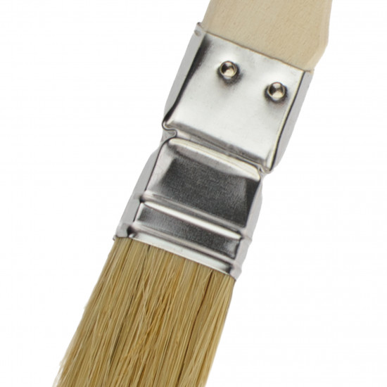 Пензель радіаторний Polax 1" тип "Стандарт" змішаний ворс, дерев'яна ручка (13-001) Пензель радіаторний Polax 1" тип "Стандарт" змішаний ворс, дерев'яна ручка (13-001)