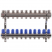 Колекторний блок з термостатичними клапанами Koer KR.1100-11 1"x11 ways (KR2637)