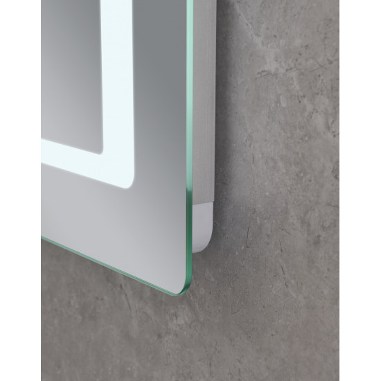 Зеркало Mixxus STYLE MR13-90x70-REVERSE с LED Touch, Anti-fog, димером, рег. яркости (MI6667)