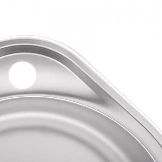 Мийка кухонна Zerix Z4843-08-180E (Satin) (ZX1598)