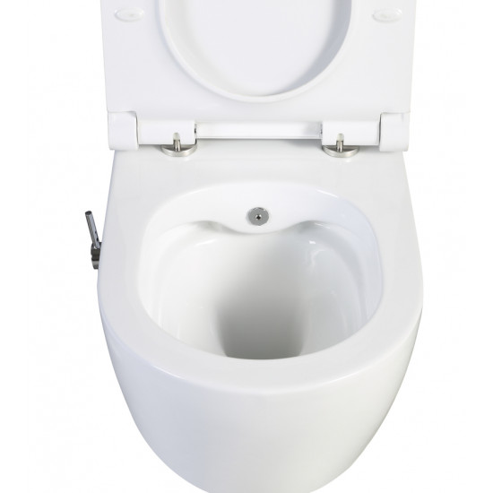Унітаз-біде підвісний Mixxus Premium ELLIPSE-1301-R 500x365x350mm система змиву RIMLESS (MP6659)