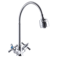 Смеситель для кухни Zerix TZH 722 с рефлексивным изливом (ZX2947)