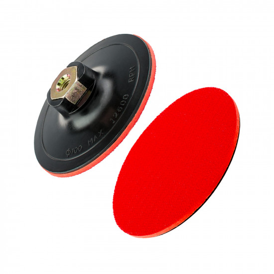 Диск алмазний шліфувальний "Черепашка" P400 та тримач на липучці Polax (335-78)