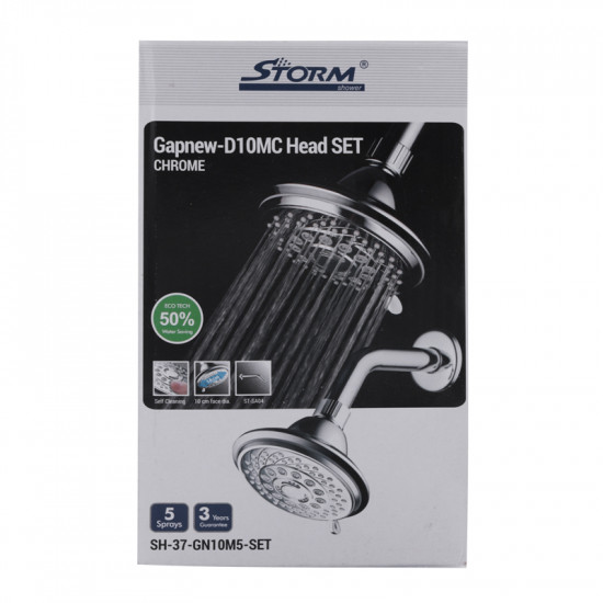 Лійка для душу Storm SH-37-GN10M5-SET (ST0025)