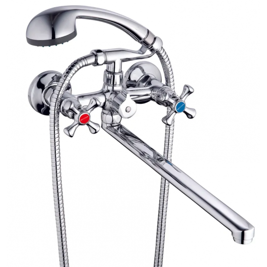 Змішувач для ванни Mixxus DMT7-B827 (плоский вилив) (MI6440)