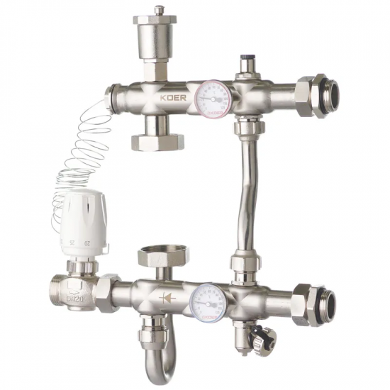 Смешивательный узел Koer KR.S1021 (с байпасом) 1 