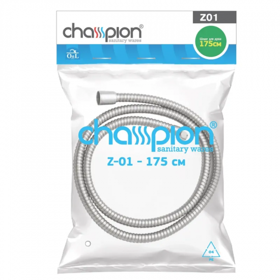 Шланг для лійки душа Champion Chr.Z-01 (175 см) (ZX0425)