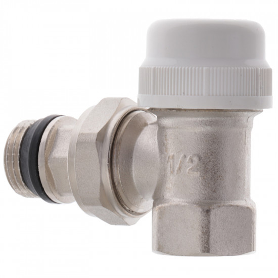 Кран термостатичний кутовий 1/2" Koer KR.921-GI (KR2682) Кран термостатичний кутовий 1/2" Koer KR.921-GI (KR2682)