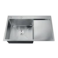 Мийка Zerix ZH7849L-215.SUS304 (3.0/0.8) з нержавіючої сталі SUS304 (MX1589)