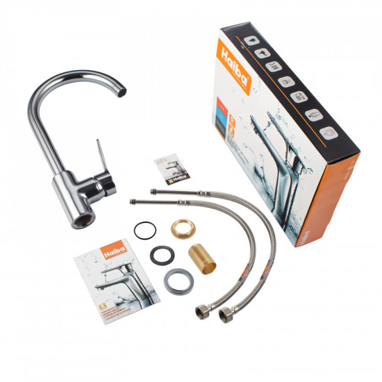 Змішувач для кухні Haiba Diana 017 (HB1018) Змішувач для кухні Haiba Diana 017 (HB1018)