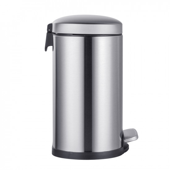 Відро для сміття з плавним закриттям овальне Mixxus Premium Topper-TC0205 SS Color 5л колір нержаві