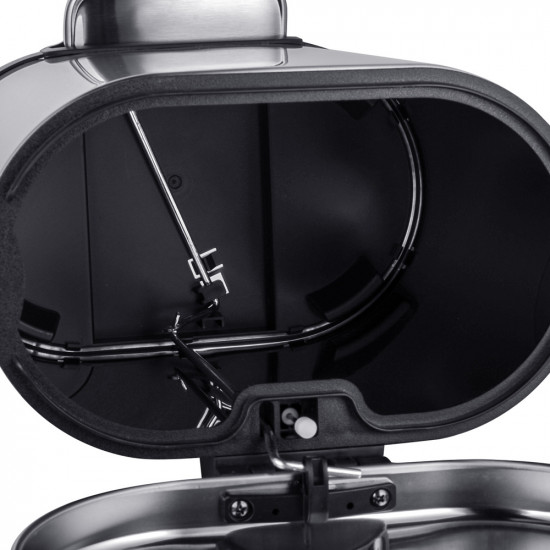 Відро для сміття з плавним закриттям овальне Mixxus Premium Topper-TC0205 SS Color 5л колір нержаві