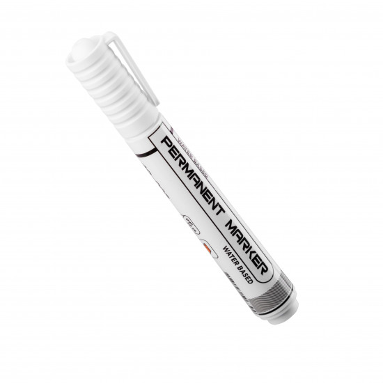 Маркер білий Polax 4мм (49-006)