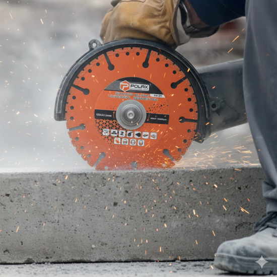 Диск алмазний універсальний сегментний Polax 125*22.2 мм (54-211)