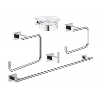 Набор аксессуаров 5 в 1 Grohe Essentials Cube New (40758001)