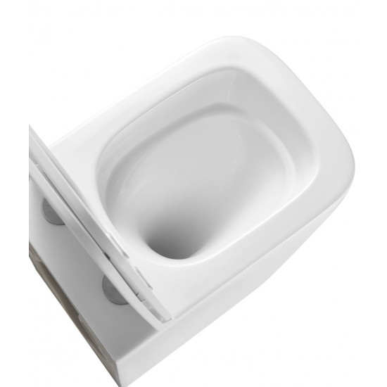 Комплект Grohe Set Унітаз QUADRO-0301-T3 + Інсталяція 38536001 + панель 38732000 (38536001QUADRO030