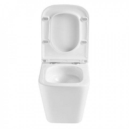 Комплект Grohe Set Унітаз QUADRO-0301-T3 + Інсталяція 38536001 + панель 38732000 (38536001QUADRO030