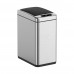 Відро для сміття сенсорне прямокутне Koer TC-020408-02 8 л колір нержавійка (KR5588)