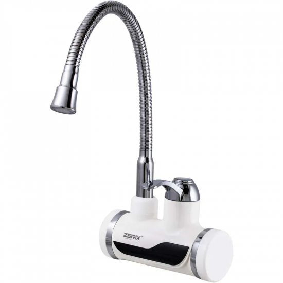 Проточний водонагрівач Zerix ELW02-EFW (з індик. темп.) (ZX2774)