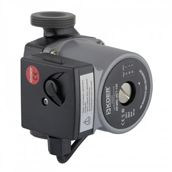 Насос циркуляційний Koer KP.GRS-25/7-130 (з кабелем, без гайок) (KP2796)
