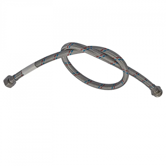 Гибкий шланг для подключения воды гайка 1/2'' - Муфта 1/2'' (60 см) Zerix (ZX1563)