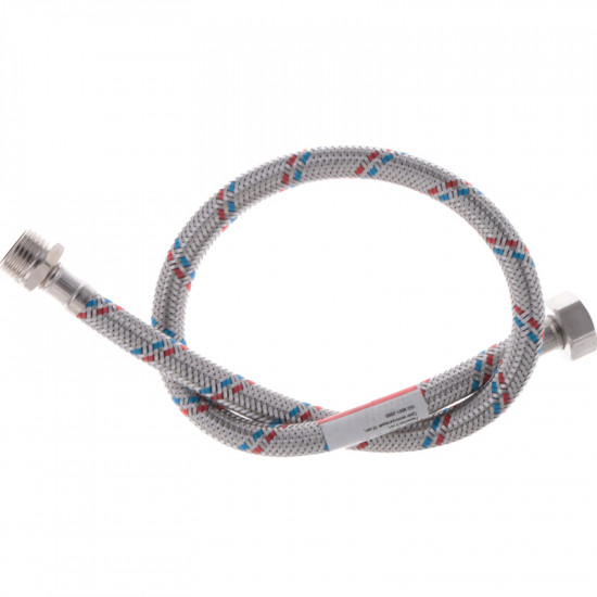 Гибкий шланг для подключения воды гайка 1/2'' - Муфта 1/2'' (60 см) Zerix (ZX1563)