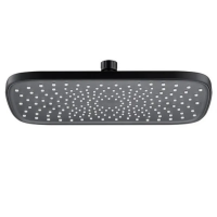Верхний душ Mixxus SH-18-OH Black (300x200 мм) (LE2791)