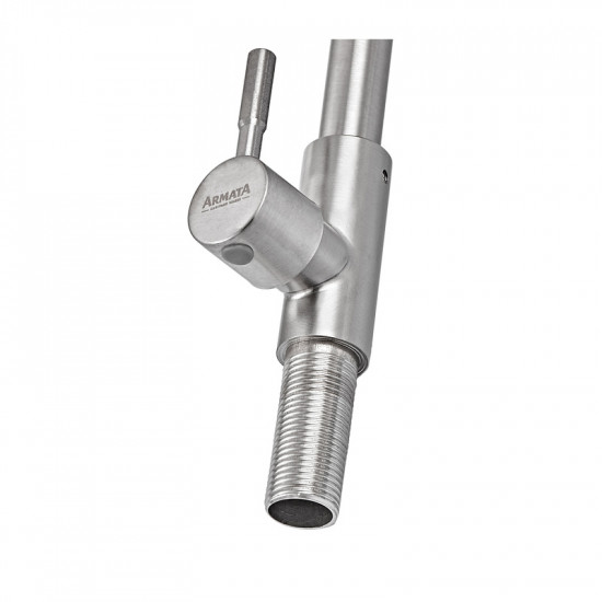 Кран для холодної води Armata MONO-01.SUS (нерж. сталь) (CH6191)