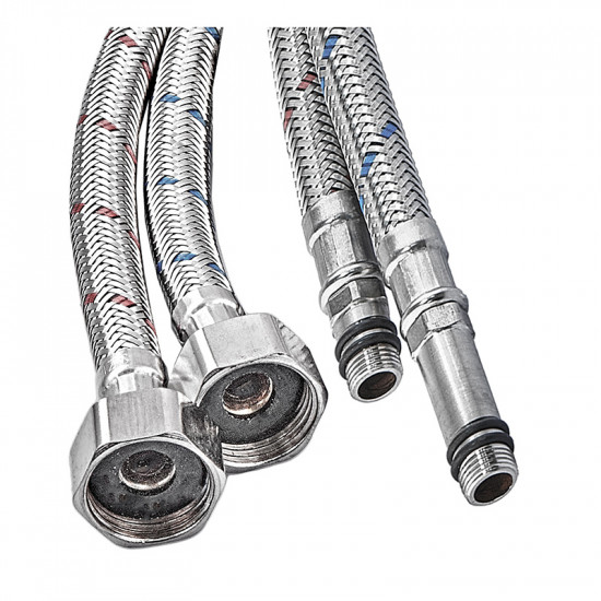 Гибкое подведение Champion FH-01-F1/2"xM10-100 нержавейка (пара) (AC0671)