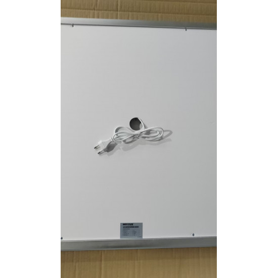 Дзеркало Mixxus FLAT MR04-80x60 з LED Touch, Anti-fog, димером, регулюванням яскравості, годинником
