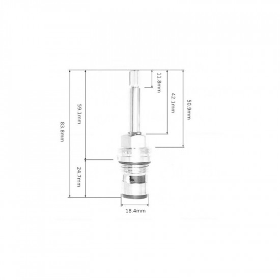 Букса, вентиль прихованого монтажу Grohe (45869000)