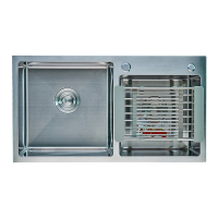 Мойка Zerix ZH7843DS-215 (3.0/1.0) Satin с dispenserом и сушилкой для посуды (ZM5570)