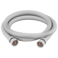 Шланг для душа Zerix White.F03 150 см силикон. (цвет белый) (ZX5567)