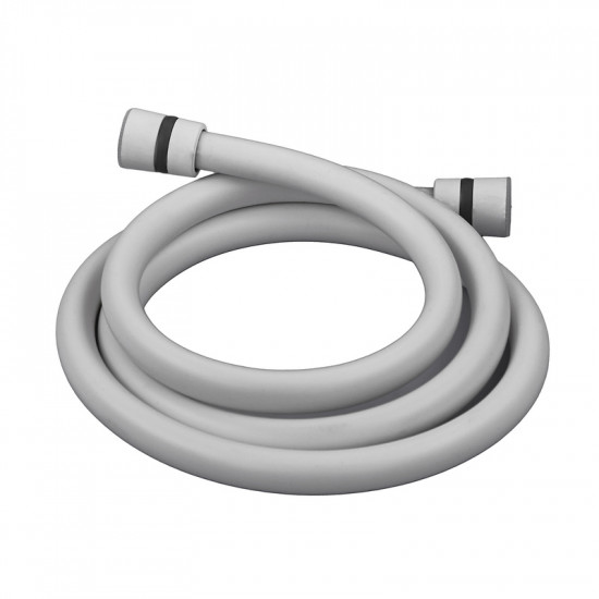 Шланг для душу Zerix White.F03 150 см силікон. (колір білий) (ZX5567)