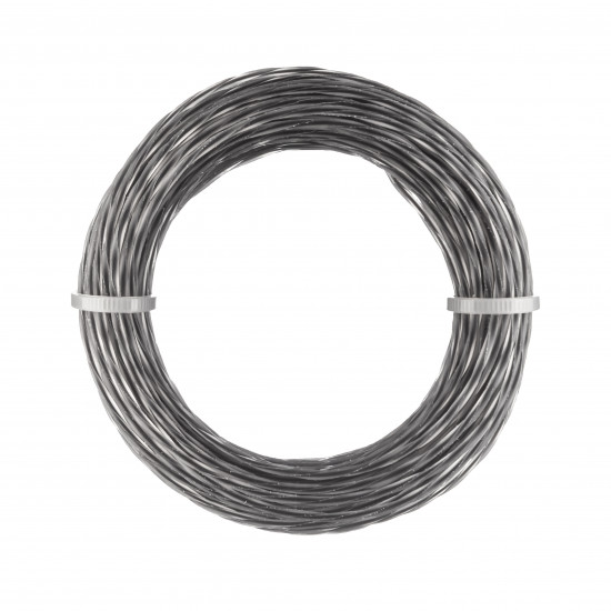 Жилка для тримера "Кручений квадрат з кордом" 1,65 мм Polax 15 м (70-083)