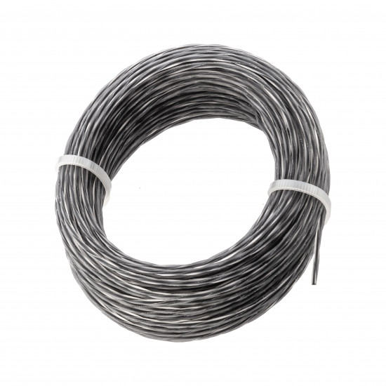 Жилка для тримера "Кручений квадрат з кордом" 1,65 мм Polax 15 м (70-083)