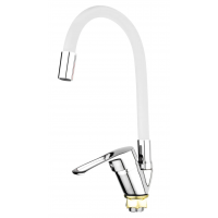 Смеситель для кухни Mixxus FANY 011 (Nut) Refl.White (без подключения) (MI6289)