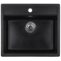 Мийка кухонна Zerix ZS-5751S-03 Чорна (ZX4596) Мийка кухонна Zerix ZS-5751S-03 Чорна (ZX4596)