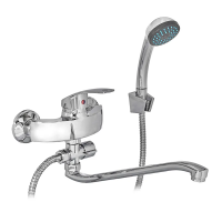 Смеситель для ванны G-Ferro FRANK 006 (GF1012)