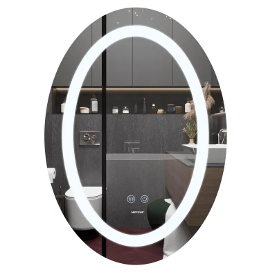 Зеркало Mixxus PLAIN MV03-50x70 с LED Touch, Anti-fog, диммером, рег. яркости (MI6664)