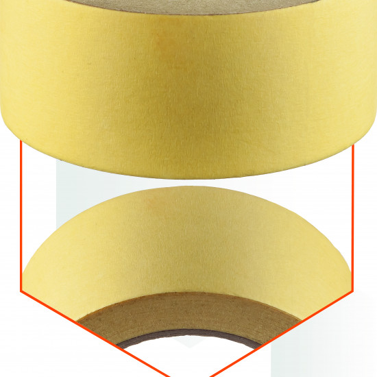 Малярная клейкая лента Polax Стандарт 38 мм х 50 м (101-292)