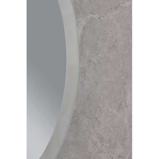 Зеркало Mixxus PLAIN MC10-80 с LED Touch, Anti-fog, диммером, регулировкой яркости, часами (