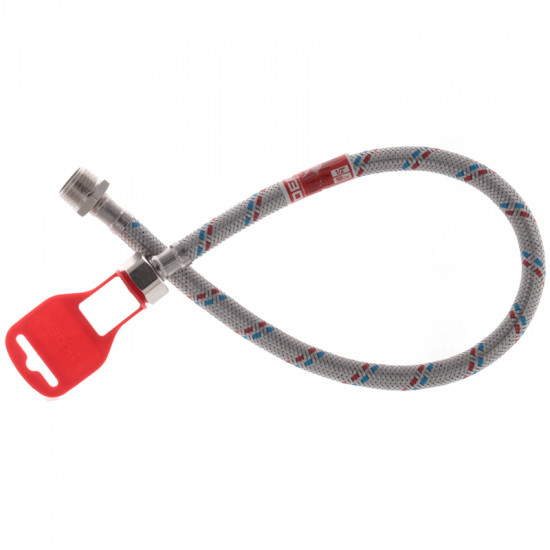 Гибкий шланг для подключения воды Гайка 1/2'' - Штуцер 1/2'' (50 см) KOER (KR0264)