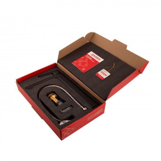 Змішувач для умивальника високий Koer KB-11031-05 (KR5434)