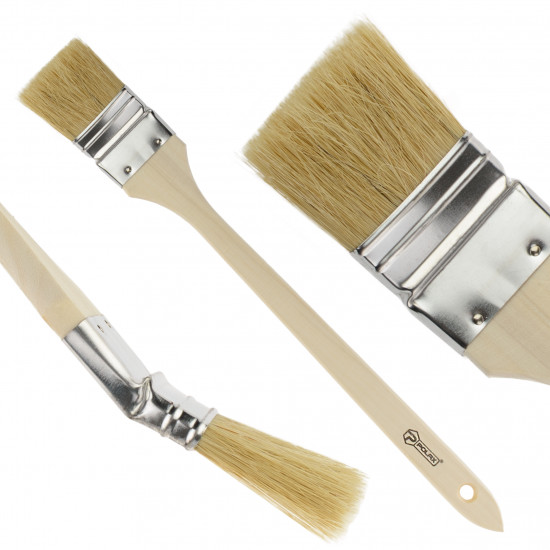 Пензель радіаторний Polax 2" тип "Стандарт" змішаний ворс, дерев\'яна ручка (13-003) Пензель радіаторний Polax 2" тип "Стандарт" змішаний ворс, дерев\'яна ручка (13-003)