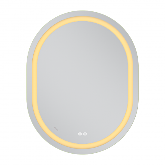 Зеркало Mixxus Premium ELLIPSE MV05-90x70-REVERSE (LED Touch, Anti-fog, диммер (3-6,5kK)) (MP6644)