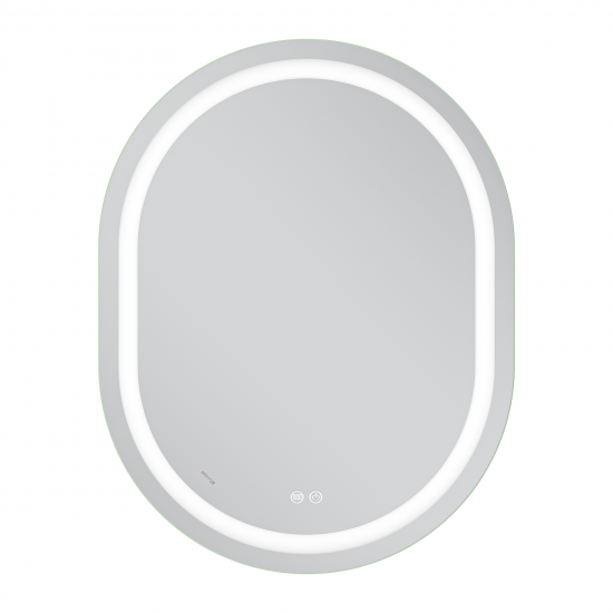 Зеркало Mixxus Premium ELLIPSE MV05-90x70-REVERSE (LED Touch, Anti-fog, диммер (3-6,5kK)) (MP6644)